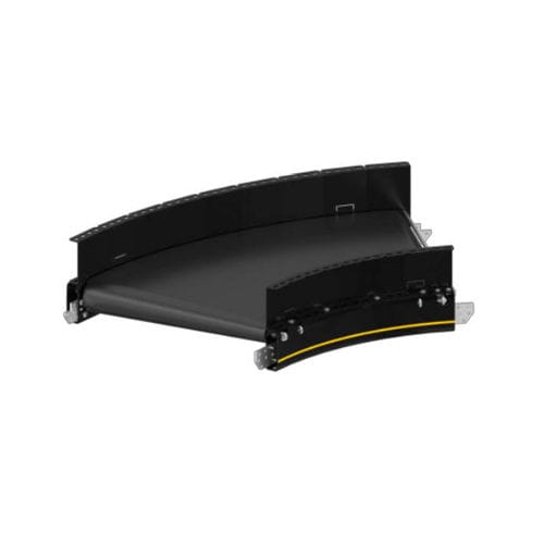 Bandförderer - BM 8360 - Interroll - mit motorisierten Rollen / gebogen / Transport