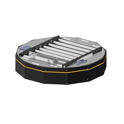 Motordrehtisch - PM 973 series - Interroll - horizontal / für Förderanlagen / mit Rollenförderer
