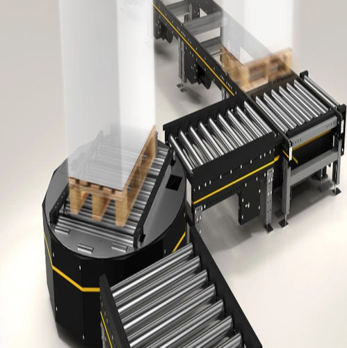 Förderer für Paletten - PM 97 series - Interroll - Rollen / horizontal / für Materialumschlag