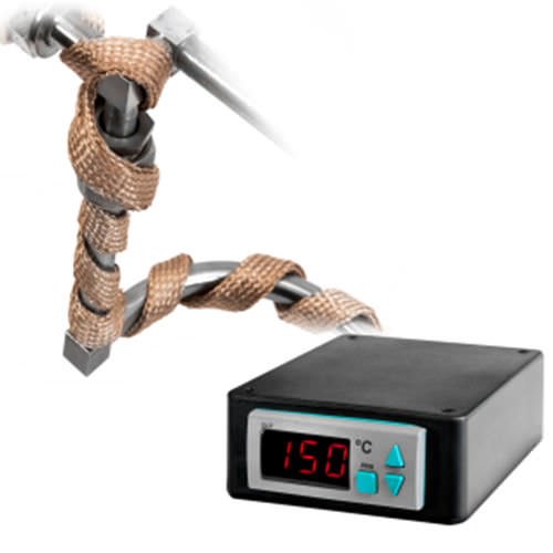Heizband mit Glasgeflechtschlauch - BWH - BRISKHEAT CORPORATION