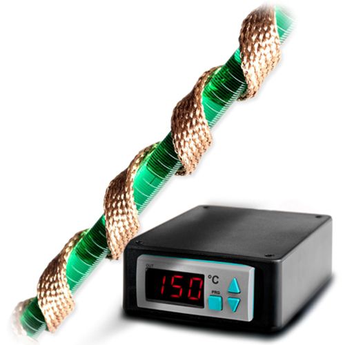 Heizband mit Glasgeflechtschlauch - BIH - BRISKHEAT CORPORATION