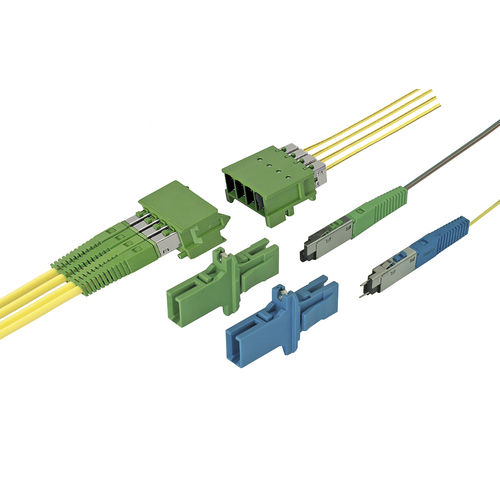 Optischer Steckverbinder - MFS - DIAMOND SA - LWL / für Backplanes / rechteckig
