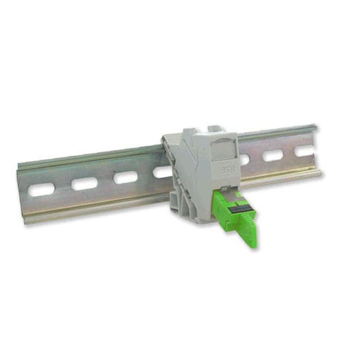 Optischer Adapter / Duplex - E-2000® - DIAMOND SA - Kunststoff