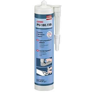 Polyurethanklebstoff - COSMO PU-180.150 - Weiss Chemie - für Holz / Einkomponenten / Industrie