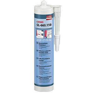 Polymer-Klebstoff - COSMO SL-660.150 - Weiss Chemie - für Kunststoff / für Schaumstoff / Einkomponenten