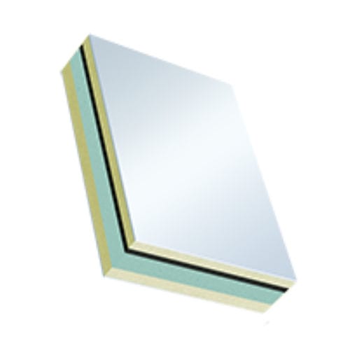 Polystyrolschaumkern-Sandwichplatte - Weiss Chemie - PVC-Deckplatte / für Tür / Thermo