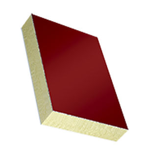 Polyurethankern-Sandwichplatte - Weiss Chemie - PVC-Deckplatte / für Fassaden / für Tür
