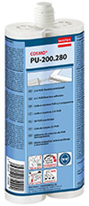 Polyurethanklebstoff - COSMO PU-200.280 - Weiss Chemie - für Aluminium / für Glas / für Holz