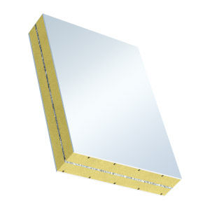 Polystyrolschaumkern-Sandwichplatte - (P7B) - PVC - Weiss Chemie - PVC-Deckplatte / für Trennwand / für Fassaden