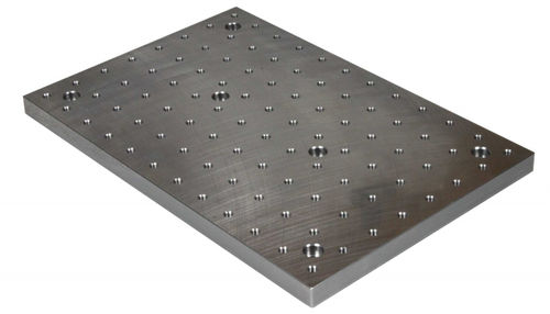 Stahlaufspannplatte - GRP series - Stritzelberger GmbH - flach / Gewinde