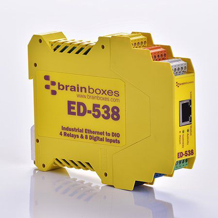 Digitales EA Modul - ED-538 - Brainboxes - Ethernet / RS485 / Modbus