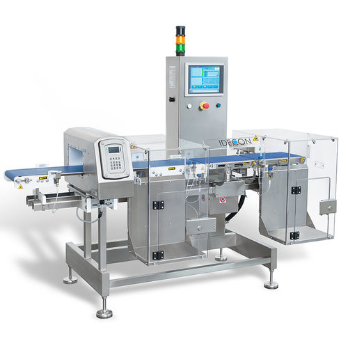 Kontrollwaage mit Metalldetektor - WPM series - IDECON S.R.L. - für Lebensmittel / für Verpackung / für Säcke