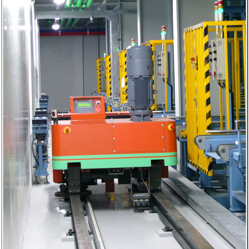 Transportwagen - RGV - Shin Heung Machine Company (SMC) - schienenmontiert / automatisch