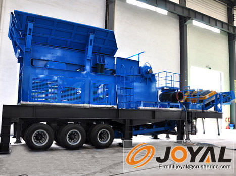 Backenbrechanlage - YG938E69 - Shanghai Joyal Machinery Co., Ltd. - mobil / mit Gummireifen