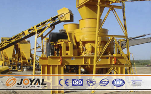 Kegelbrecher - ZYC1000 - Shanghai Joyal Machinery Co., Ltd. - stationär / für Sand