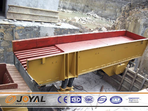 Siebmaschine für Steinbrüche - GZD-1300×4900 - Shanghai Joyal Machinery Co., Ltd. - Schwingförder / für Schüttgut