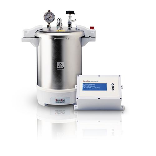 Laborautoklav - 8510175 - CertoClav MultiControl 2 - CertoClav Sterilizer GmbH - automatisch / vertikal / Tisch