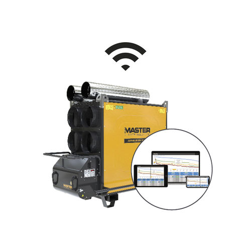 Fernüberwachungssystem - InfoAir - Dantherm Group - Maschinenzustand / Alarm