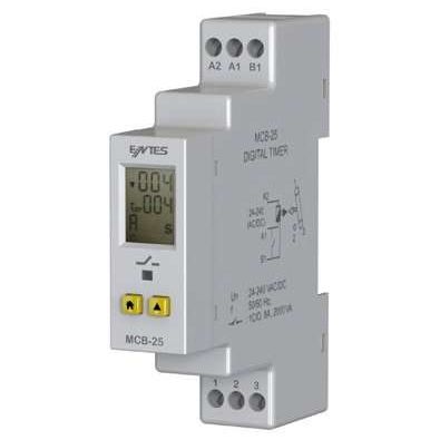 Digitaler Timer - MCB-25 - ENTES - für DIN-Schiene