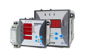 Elektrischer Energiezähler / Einbau - ENTES - mit LCD-Display