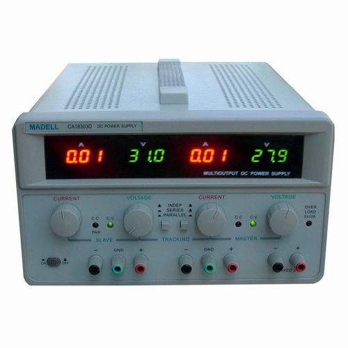 Tischnetzteil - CA18303D - Madell Technology - AC/DC / Dreifachausgang / einstellbar