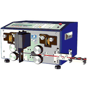 Abläng- und Abisoliermaschine / für Elektrokabel - ZDBX-2 - Madell Technology - Messer