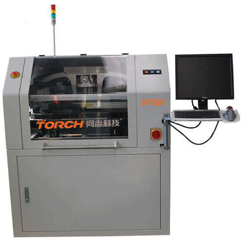 Automatische Siebdruckmaschine - SP500 - Beijing Torch SMT Co., Ltd. - monochrom / Hochpräzision / flach