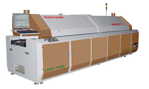 Reflow-Lötofen - R800 - Beijing Torch SMT Co., Ltd. - halbautomatisch / für Serienproduktion