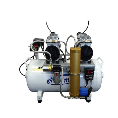 Kolbenkompressor - SL-140 - SMT MAX - Luft / DC / auf Rollen
