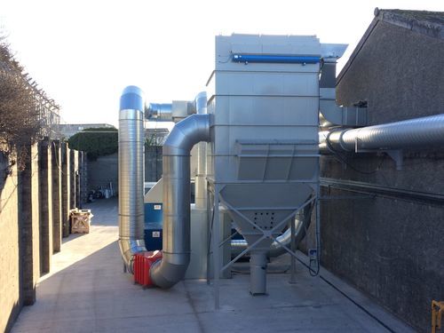 Luftfilterpatrone - CA Reverse Jet Filter - Paramount Waste Extraction Limited - Staub / für Feinfilterung / Stahl