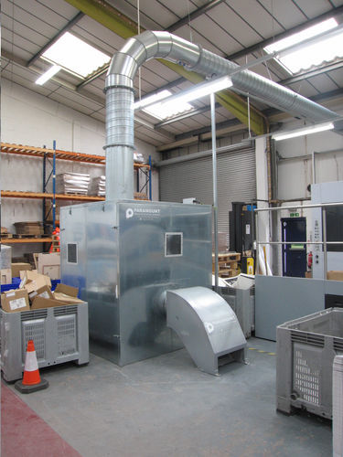 Helicoidaler Ventilator - Chopper Conveyor Fan - Paramount Waste Extraction Limited - kanalisierbar / mit Elektromotor / Stahl