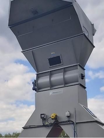 Zellenradschleuse für pneumatische Förderung - Paramount Waste Extraction Limited - für Schüttgüter / für Müll / Schwerkraft