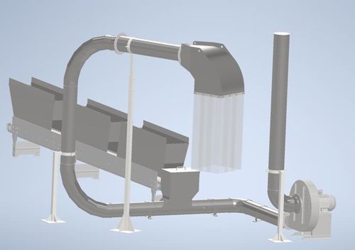 Guillotinenabfall-Abzuganlage - Paramount Waste Extraction Limited - Beschnittabfall / Verpackungsabfall / flexibel