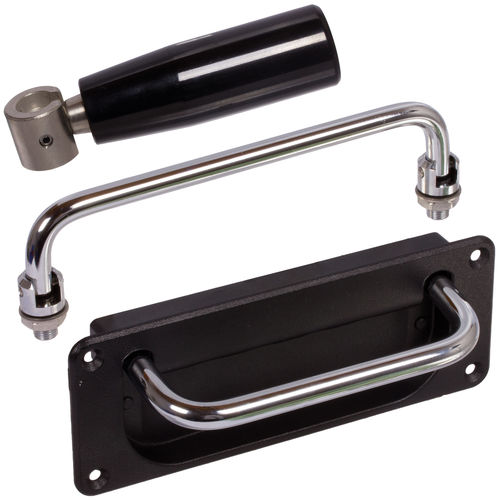 Klappbarer Griff - 66655000 - MÄDLER GmbH - Transport / Stahl / Chrom
