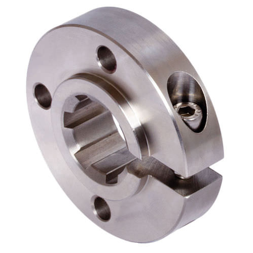 Starre Wellenkupplung - 64899602 - MÄDLER GmbH - Edelstahl / Keil-Nabe / Flansch