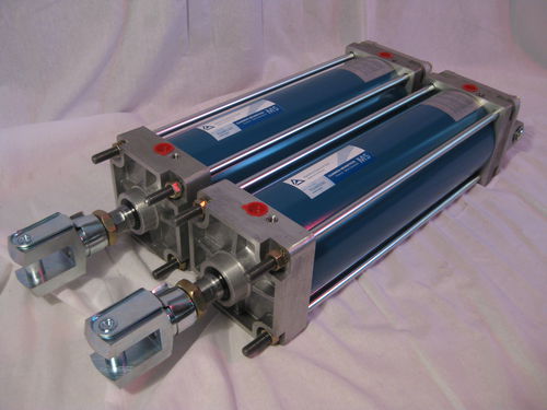 Pneumatikzylinder - MS series - AirControl Industrial S.L. - doppeltwirkend / Aluminium