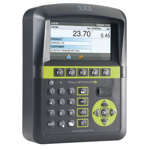 On-board-Wägesystem - MILLENNIUM 5 - VEI - für Gabelstapler / für Lademaschinen
