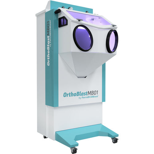 Druckstrahlkabine - MB01 DUO PB - FerroECOBlast - manuell / Edelstahl