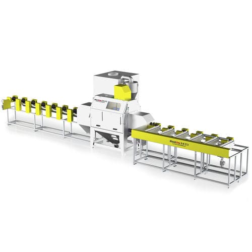 Druckstrahlkabine - FerroECOBlast - automatisch / Muldenband / kompakt