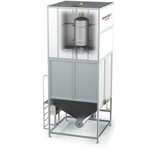 Automatische Sandstrahlanlage - BoilerBlast Single ECO - FerroECOBlast - Druck