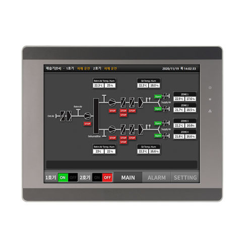 Terminal mit kapazitivem Touchscreen - THCL12 - Seungil Electronics - einbaufähig / 1024 x 768 / Intel® Celeron®