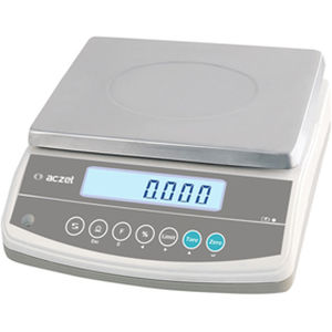 Zählwaage - CZ series - Aczet Pvt Ltd. - außen / mit LCD-Display / Edelstahl