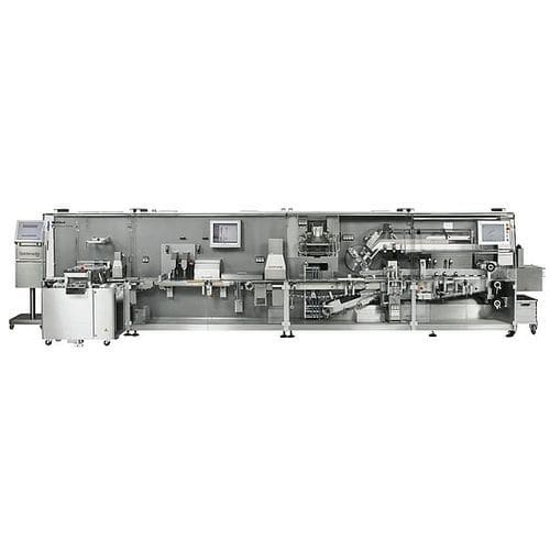 Horizontaler Kartonierer - P series  - Körber Pharma - medizinisch / für die Pharmaindustrie / servogesteuert
