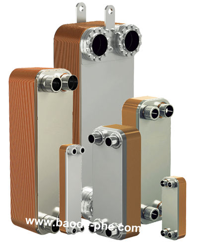 Gelöteter Plattenwärmetauscher - BL Series - Baode heat exchanger co.,ltd - flüssig/flüssig / Kupfer