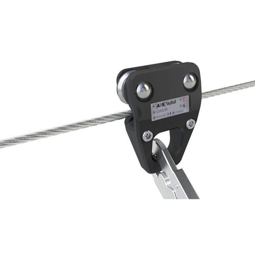 Edelstahl-Leitungswagen - ABS SkyRoll - SafetyConcept s.a. - Aluminium / Rollen