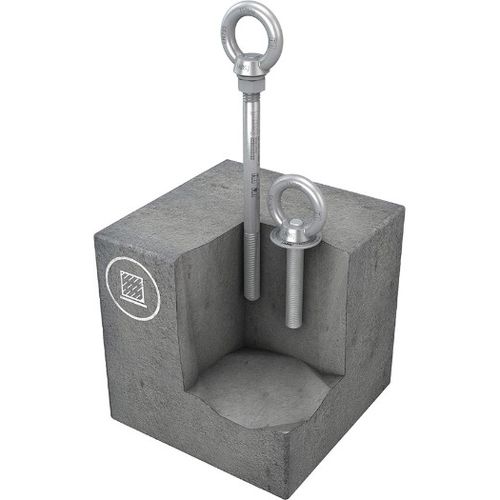 Edelstahl-Fallschutzanker - ABS-Lock III-B - SafetyConcept s.a. - für Dach / Beton
