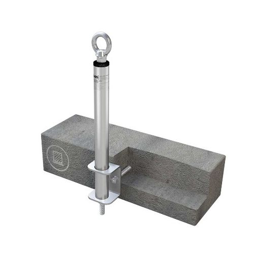 Edelstahl-Fallschutzanker - ABS-Lock III-SEITL-SR - SafetyConcept s.a. - für Dach / Beton