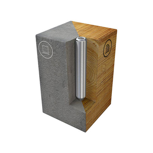 Edelstahl-Fallschutzanker - ABS-Lock II-B - SafetyConcept s.a. - für Stahl / für Holz / Beton