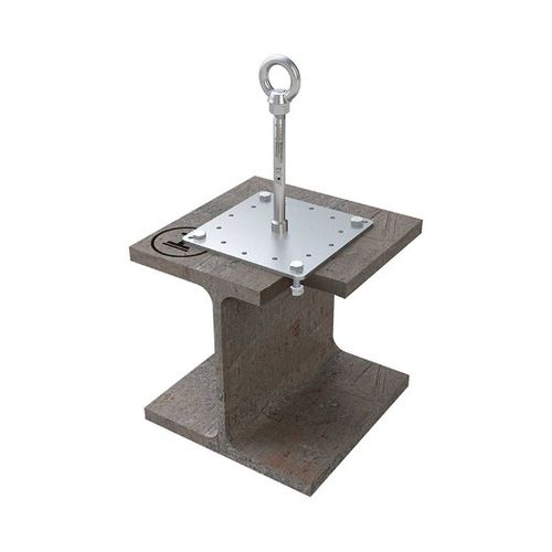 Edelstahl-Fallschutzanker - ABS-Lock X-ST - SafetyConcept s.a. - für Stahl / für Dach