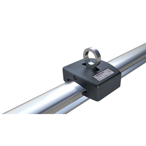 Rettungsleine in Schienenform - ABS AluTrax - SafetyConcept s.a. - horizontal / Fallschutz / für Arbeiten in großen Höhen